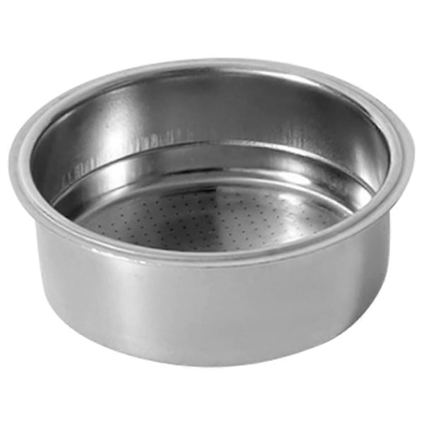2 Pak Rustfrit Stål Dobbelt Lag Pulverskål Kaffemaskine Håndtag Filter 51mm Universal Tilbehør