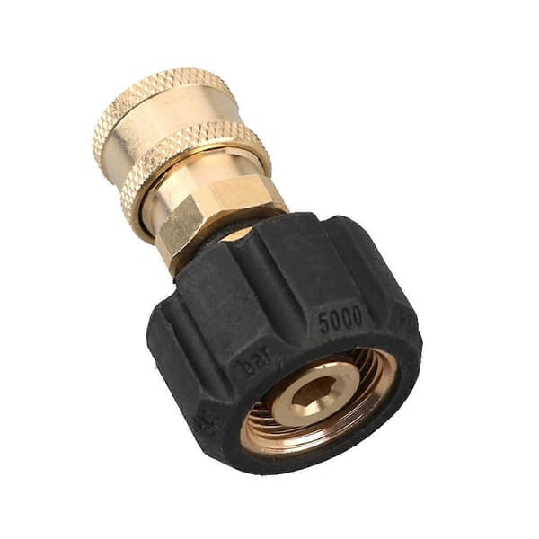 1 st 1/4 till M22 Snabbkoppling Högtryck Biltvätt Snabbkoppling Vattenrör Adapter Kopplingar