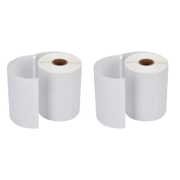 Kompatible termiske etiketter erstatning for 1744907 (10 x 15 cm) 4XL skrivere for skrivebord (2 ruller)