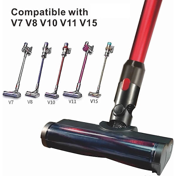 Imuri V8 V10 V11 V15 johdottomalle imurille vihreällä pölyntunnistusvalolla koville lattioille ja Ca
