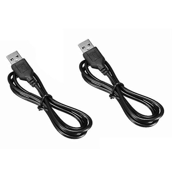 2 stk. USB Mini Luftpumpe Akvarium Aerator Ultra Stille Mini Fisketank Fiske Oksygen