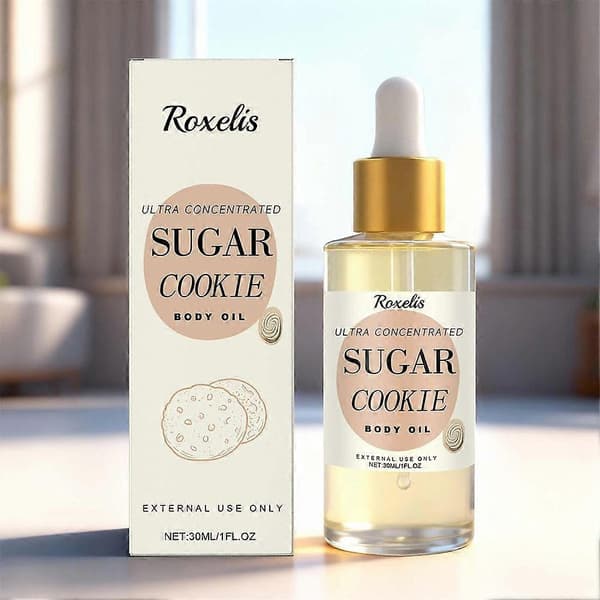 Sugar Cookie Kropsolie 30ml Duftolie til Tør Hud