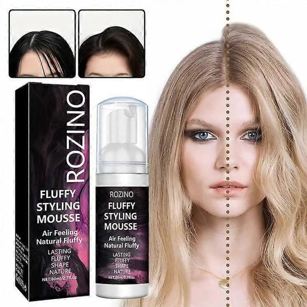 Hårstyling Skumvoks Mousse Oud - 80 ml | Maksimal Hårkontroll