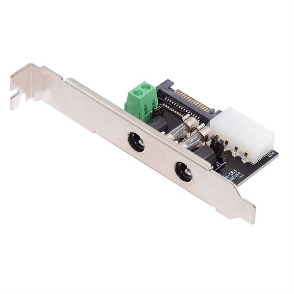 1-till-4 DC 12V 5V Strömkortsutgång Strömsystem med PCI-E-fäste