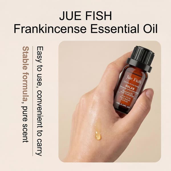 Frankincense æterisk olie - til hår, hud, diffuser, aromaterapi og duft til gør-det-selv-lys 2pcs