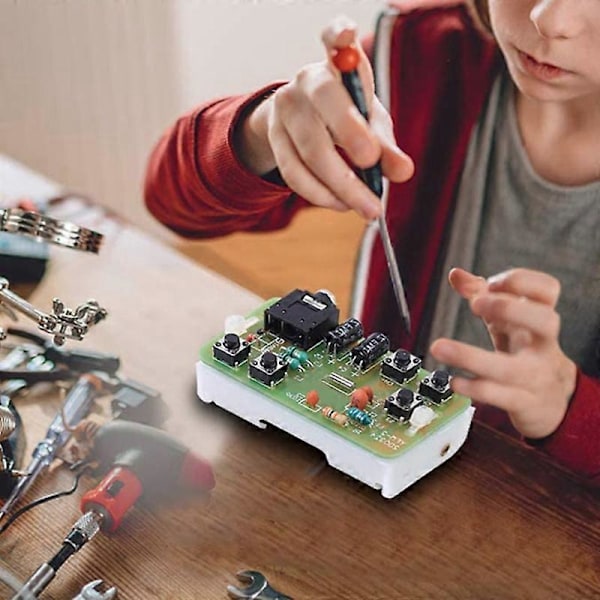 76MHz-108MHz Stereo FM Radio Modul FM DIY Elektronisk Loddesæt Kredsløb PCB Board Loddet