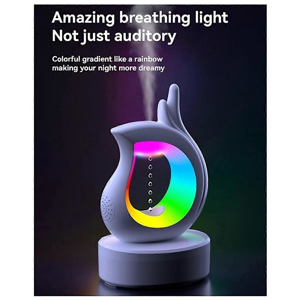 Y16 Bluetooth Högtalare Anti Luftfuktare Lågt Ljud Atmosfär RGB