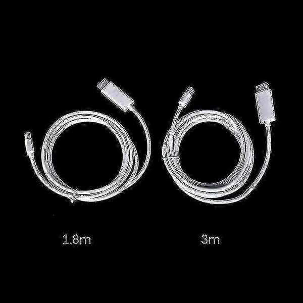 Thunderbolt til HDMI-adapter til Mac & MacBook - Mini DisplayPort til HDMI-kabel SZRG A-S -601