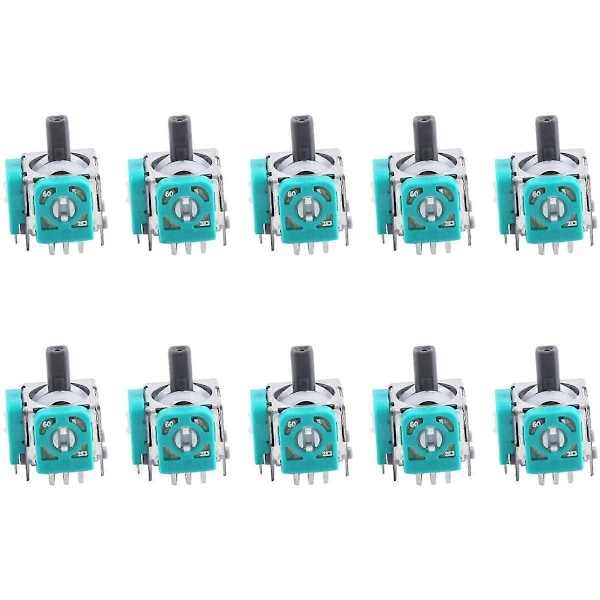10 stk. 3D Analog Joystick Sensor Modul Potentiometer til Reparationsdele til Spillekonsoller