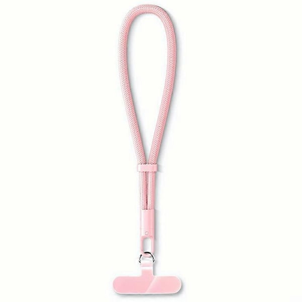 7 mm säädettävä rannehihna itselukittuvalla puhelinnyörillä ja kiinnityslenkillä, 360 astetta kääntyvä koukku LightPink