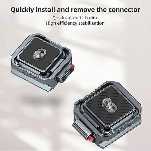 Fuldmetal Kamera Arca Quick Release Kit til Stabilisator Tripod Slide Rail Quick Mount Spænde Base