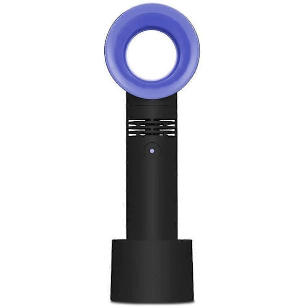 USB Ladattava Kannettava Siivuton Tuuletin Käsikäyttöinen Mini Jäähdytin Siivuton Käsituuletin 3 Nopeustasolla