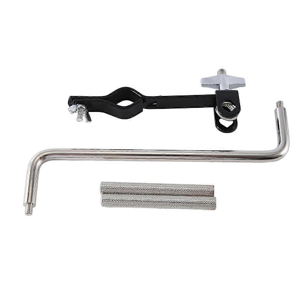 Z-formad Trumcymbalarm Stång Clip Clamp Hårdvara Vatten Cymbal Expansionshållare Trumset Slagverk
