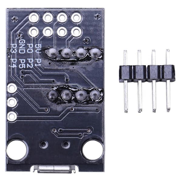 Utvecklingsprogrammeringskort för ATtiny13A/ATtiny25/ATtiny45/ATtiny85