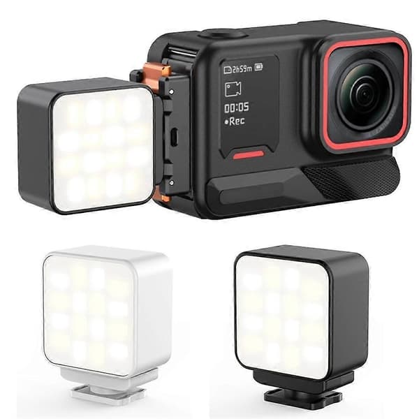 Magnetisk Mini LED-fyldelys til DJI Osmo Pocket 3 Actionkamera