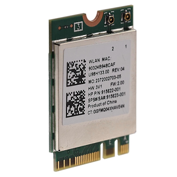 AC WIFI Adapter til RTL8822BE NGFF M.2 802.11Ac 2.4G/5GHz Trådløst Wifi Kort+Bluetooth 4.1 FRU: 01A