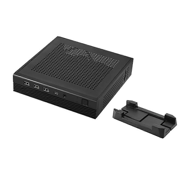TX06 Mini HTPC ITX Kabinett Typec Stasjonær Bakmontert Mini Chassis
