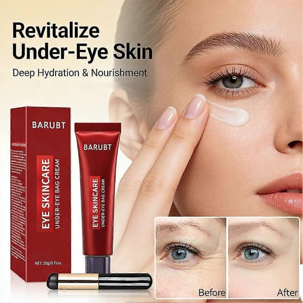 Øyekrem reduserer hevelser, mørke ringer, fine linjer på 15 minutter raskt eye cream