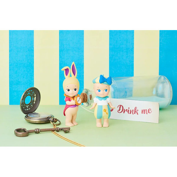 Sonny Angel i Underlandet Alice-serien Blind Box Sömngående Action Anime Mystery Figur Leksaker och Hobby Caixas Supresas Gåvor Hidden style 1