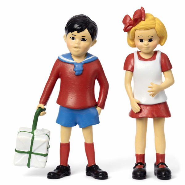 Pippi Långstrump - Tommy & Annika Figurset multifärg