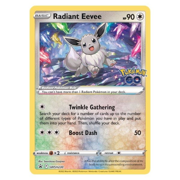 Pokemon GO Premium Collection Radiant Eevee multifärg