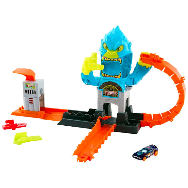 Hot Wheels City Gorilla Slam Attack multifärg