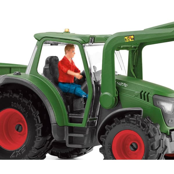 schleich® FARM WORLD Traktor med släp 42608