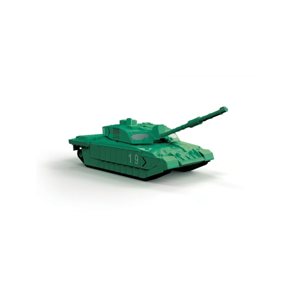 Airfix Quickbuild Challenger Tank Green Modellbyggsats multifärg