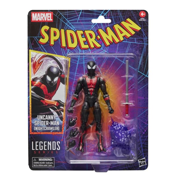 Spiderman Uncanny Spider-Man (Nightcrawler) Retro Figur multifärg