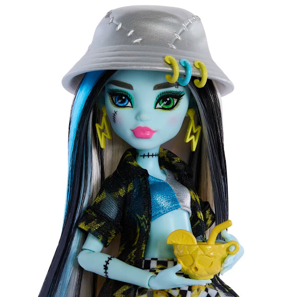 Monster High Scare-adise Island Frankie Stein Docka multifärg