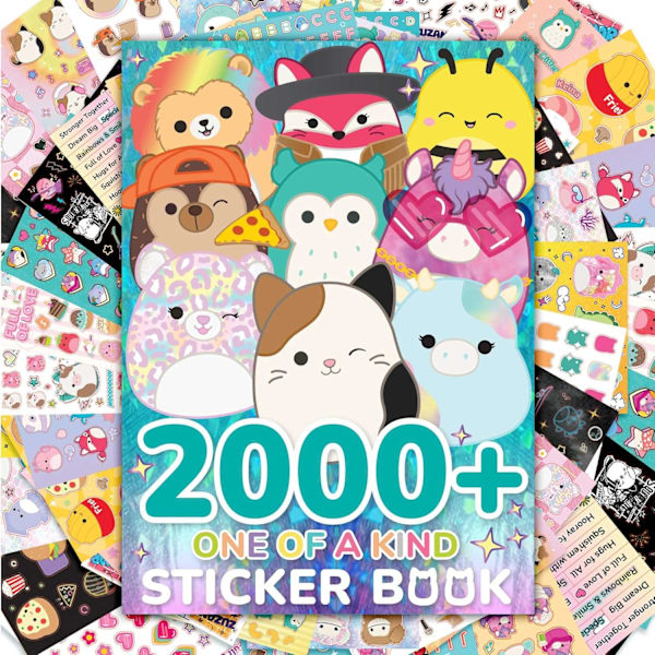 Squishmallows Sticker Book 2000+