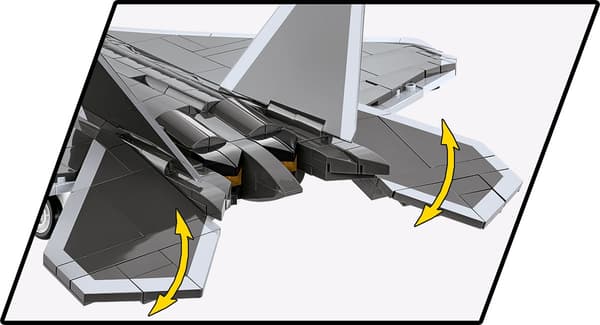 Cobi Lockheed F-22 Raptor 1:48 5855 multifärg