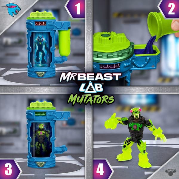Mr Beast Lab Mutators Mutation Chamber Atomic Earth Panther multifärg