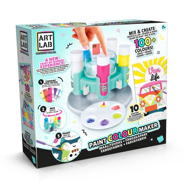 Art Lab Paint Colour Maker Färgfabrik multifärg