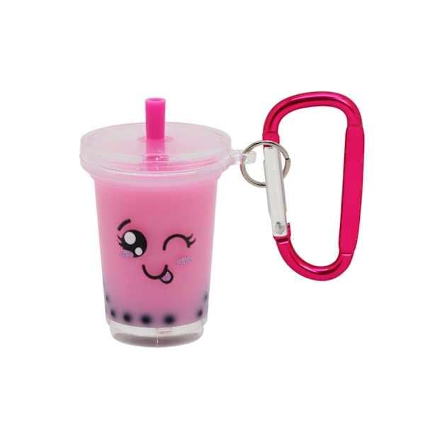 Clipz Boba Tea Bag Tag Rosa Rosa