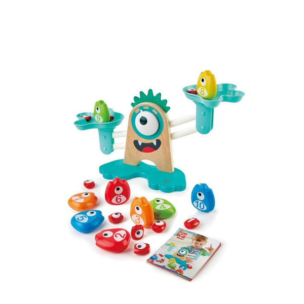 Hape Monster Math Scale Leksaksvåg multifärg