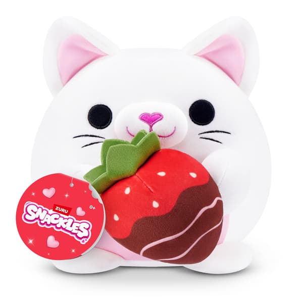 Snackles Mjukdjur 8" Valentine Benny multifärg