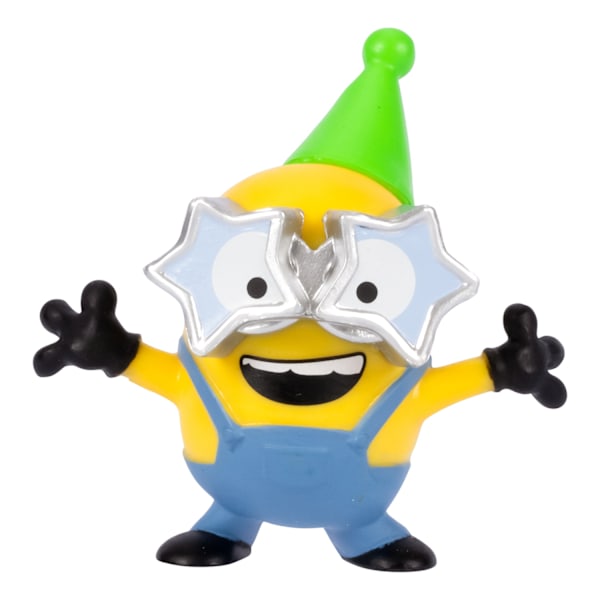 Dumma mej 4 Mini Minions 4-pack Party Bus multifärg