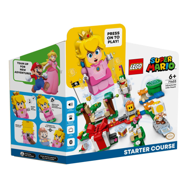 LEGO® Super Mario™ Äventyr med Peach Startbana 71403 multifärg