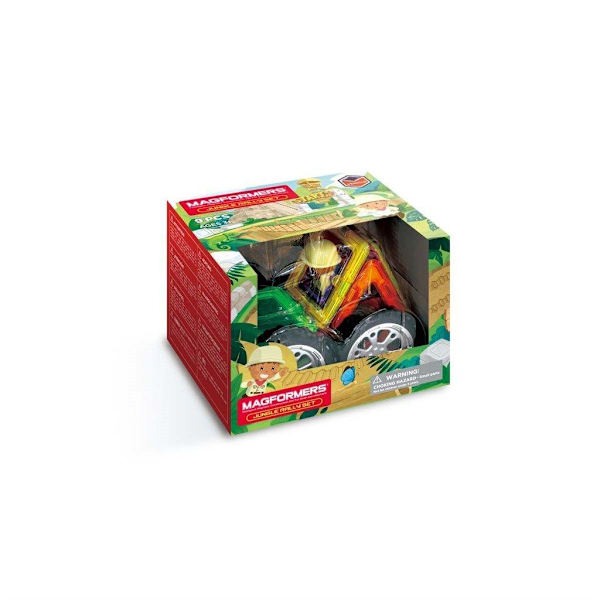 Magformers Jungle Rally Set 9 delar multifärg