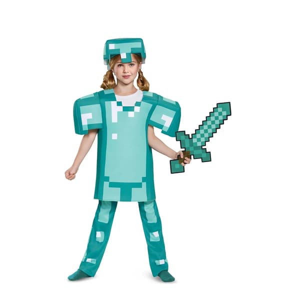 Minecraft Sword Diamond Skumsvärd multifärg