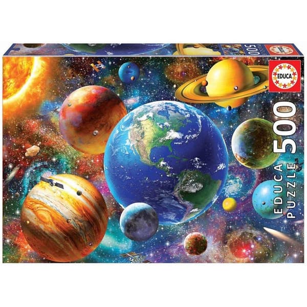 Educa Solsystemet Pussel 500 bitar 18449 multifärg