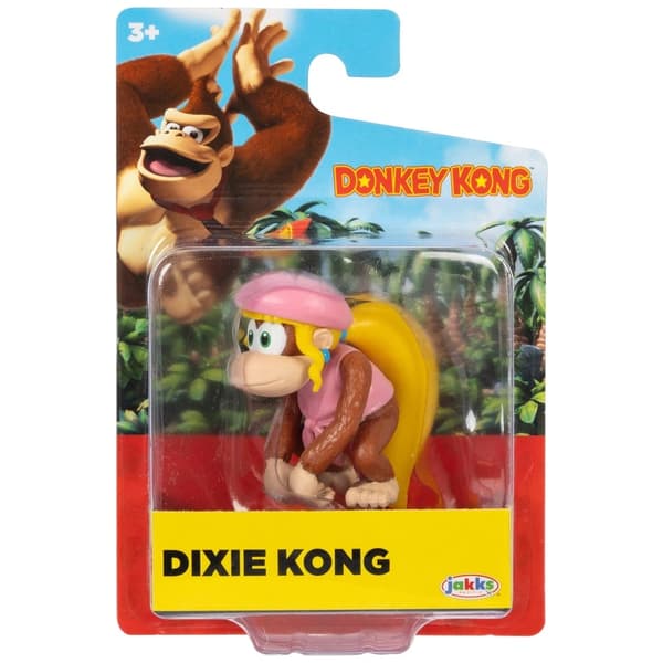Donkey Kong Figur 5cm Dixie Kong multifärg