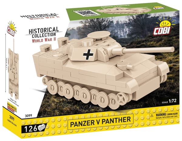 Cobi Panzer V Panther 1:72 3099 multifärg