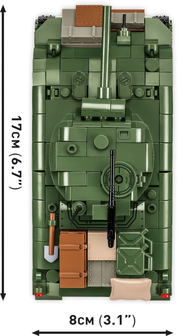 Cobi M4A1 Sherman 1:35 3126 multifärg