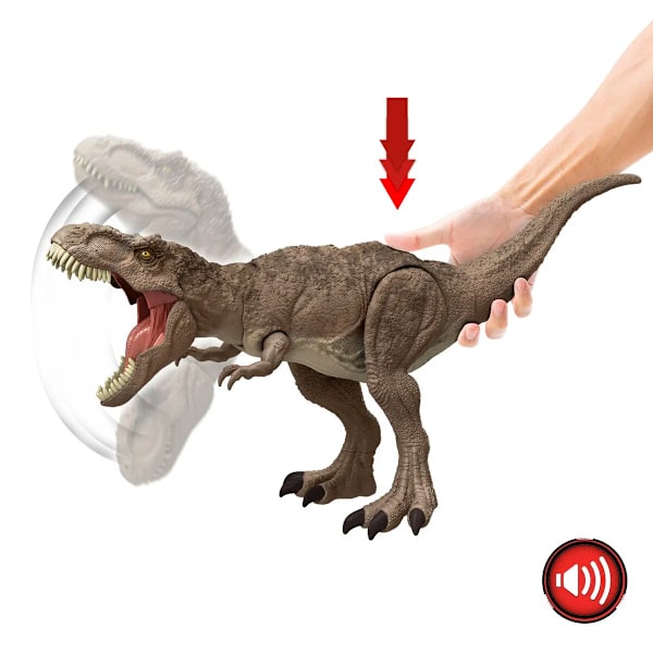 Jurassic World All Out Attack T-Rex multifärg