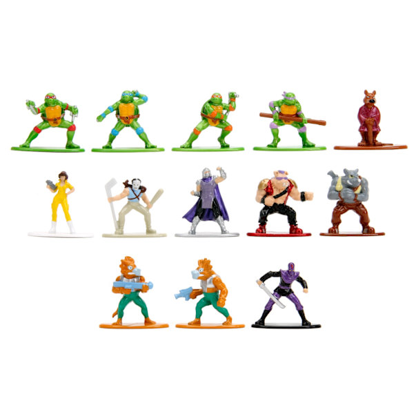 Turtles Samlarfigur Nano Metall Blind Pack multifärg