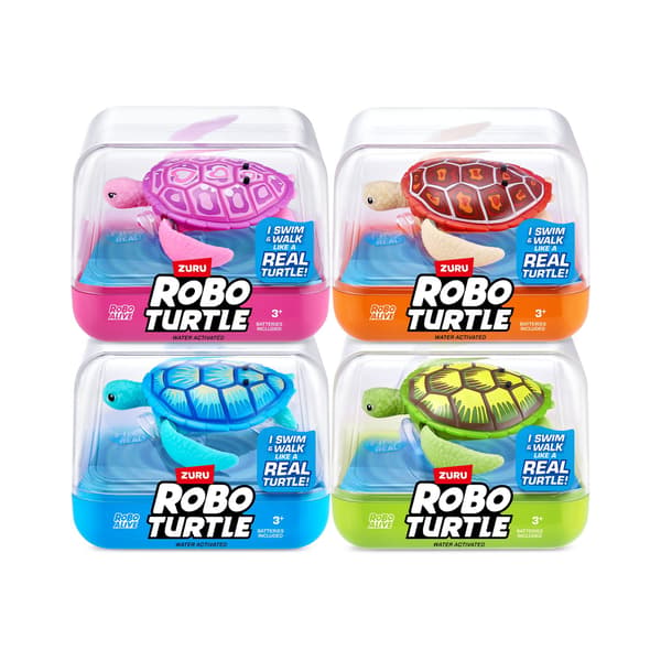 RoboAlive Robo Turtle Orange Orange