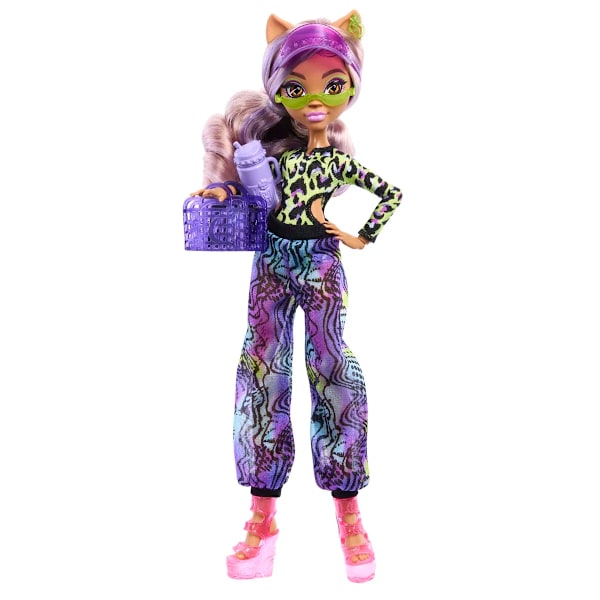 Monster High Scare-adise Island Clawdeen Wolf Docka multifärg