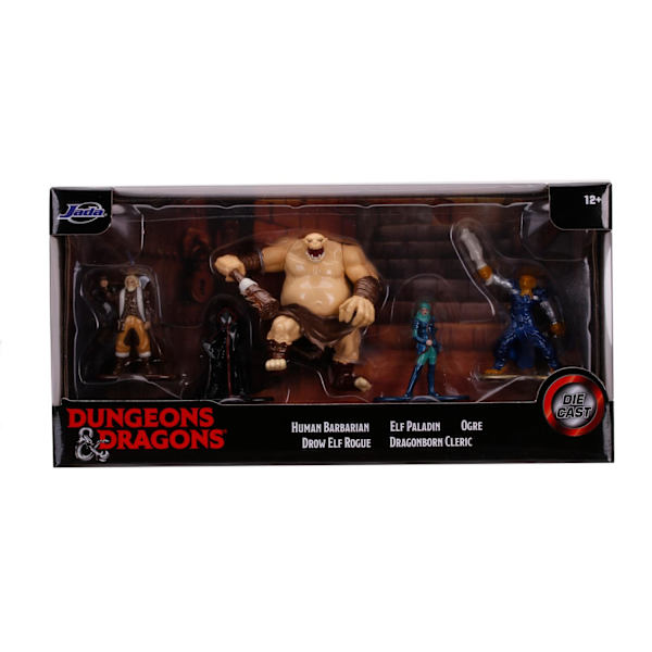 Dungeons & Dragons 5-Pack Nanofigs Ogre multifärg